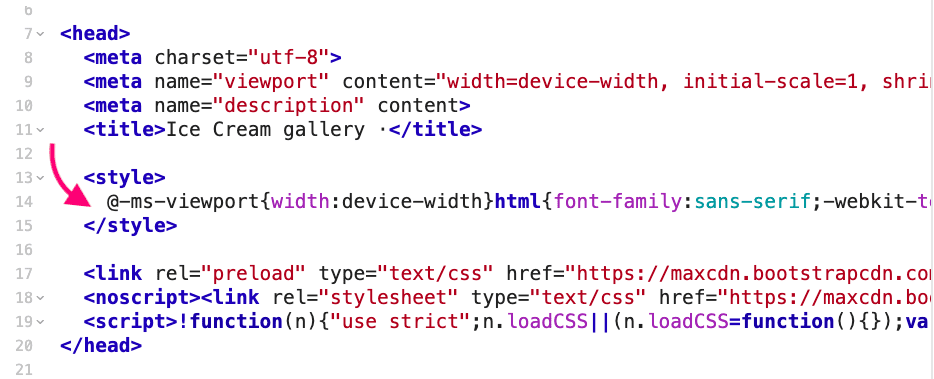 critical path css