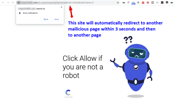 can redirect to malicious page