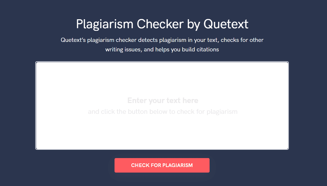 free plagiarism checker free online