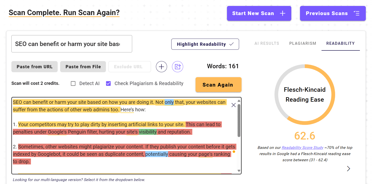 Originality Ai Readability Check 